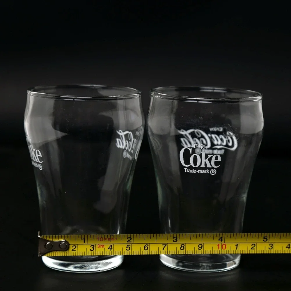 COCA-COLA Coke‎ Glasses Small Glass White Lettering